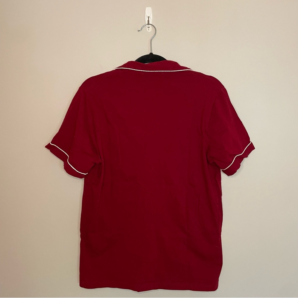 Blush Brides Co. Short Sleeves with Shorts Pajama Set, Burgundy, Size M, EUC - Picture 3 of 6